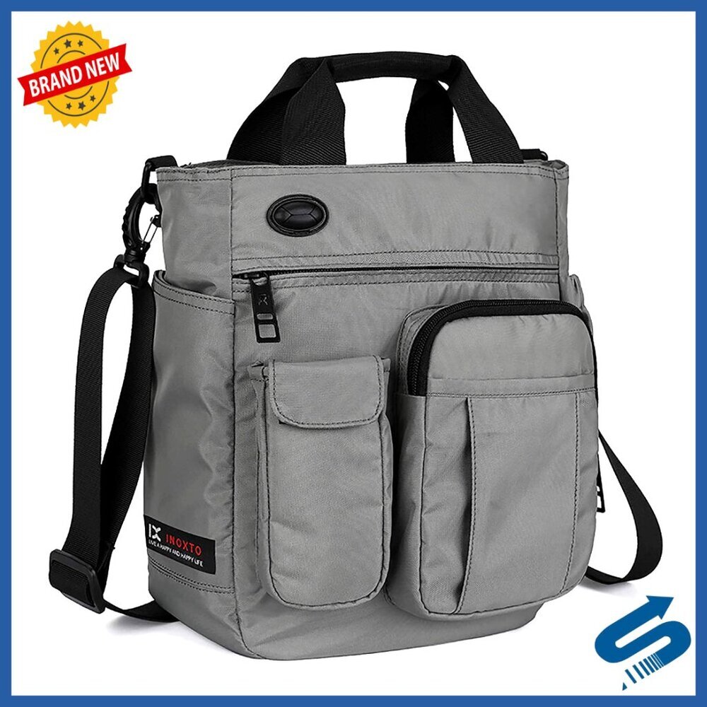 Nylon Laptop Messenger Bag Adjustable Strap Business Travel Lightweight